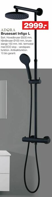 Bauhaus Brusesæt Infigo L tilbud