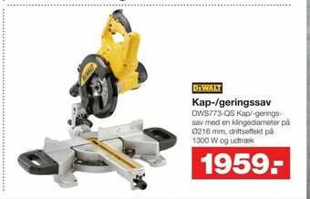 Bauhaus Kap-/geringssav tilbud