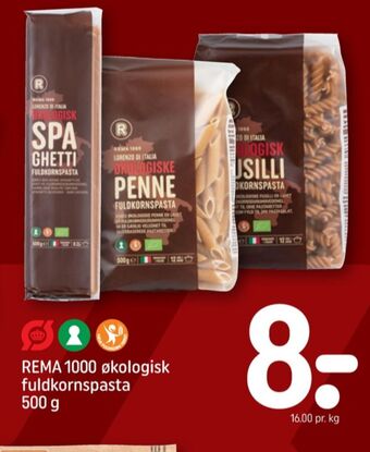 REMA 1000 Rema 1000 pasta tilbud