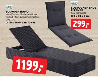 jem & fix Sunlife solvogn tilbud