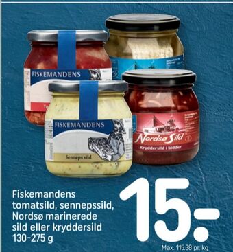 REMA 1000 Fiskemandens sild tilbud