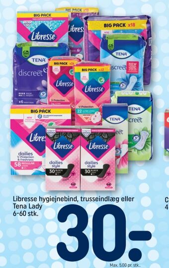 REMA 1000 Libresse bind tilbud