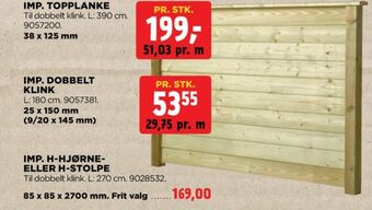 jem & fix Ukendt klinkbeklædning tilbud