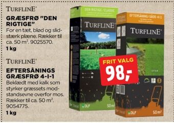 jem & fix Turfline frø tilbud