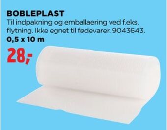 Ukendt boblefolie