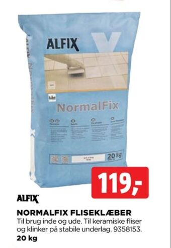 jem & fix Alfix fliseklæb tilbud