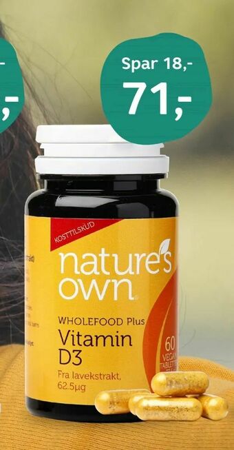 Helsam Vitaminer og mineraler tilbud