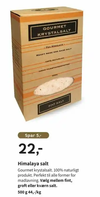 Helsam Himalaya salt tilbud