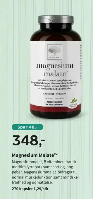 Helsam Magnesium Malate™ tilbud