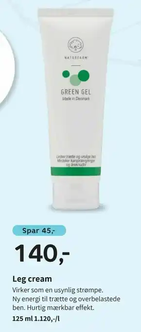 Helsam Leg cream tilbud