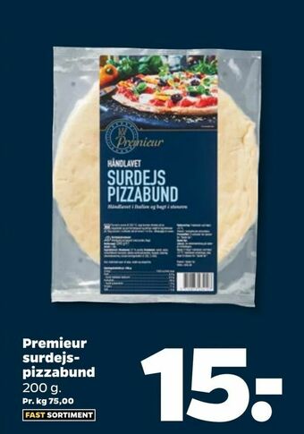 Netto Premieur surdejspizzabund tilbud