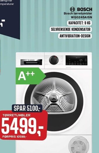 Skousen Bosch tørretumbler tilbud