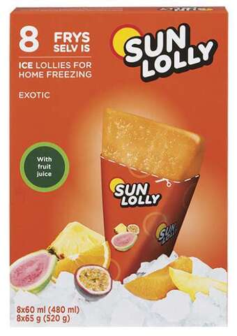 Rema 1000 Sun lolly, 480 ml tilbud