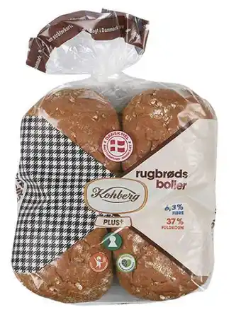REMA 1000 Rugbrødsboller, 500 g tilbud