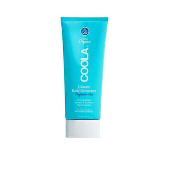 Helsemin Coola classic body lotion fragrance free 148 ml. spf50 tilbud