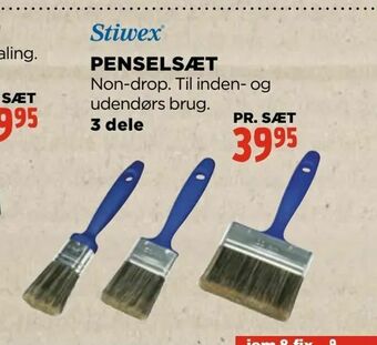 jem & fix Penselsæt tilbud