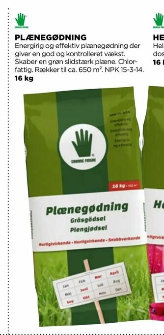 jem & fix Plænegødning tilbud