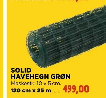 jem & fix Solid havehegn grøn tilbud