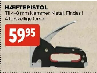jem & fix Hæftepistol tilbud