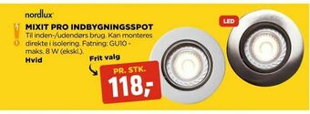 jem & fix Mixit pro indbygningsspot tilbud