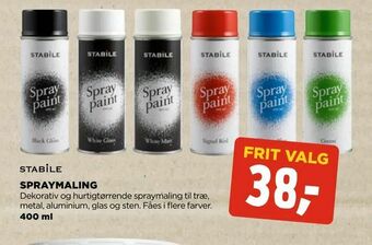 jem & fix Spraymaling tilbud