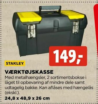 jem & fix Værktøjskasse tilbud