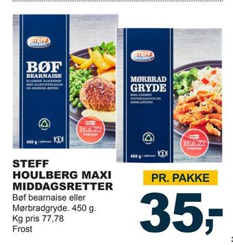 Let-Køb Steff houlberg maxi middagsretter tilbud