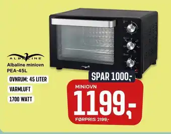 Skousen Albaline miniovn pea-45l tilbud