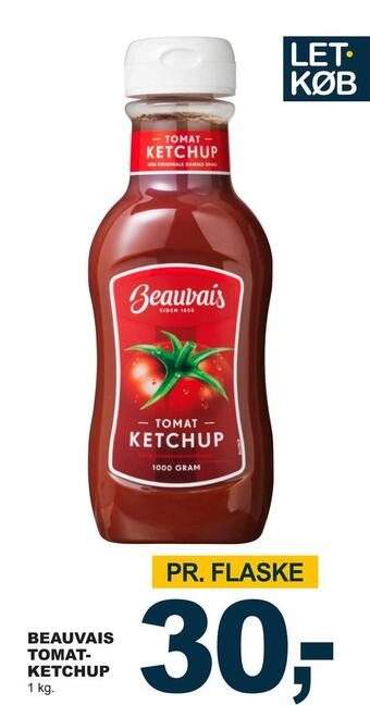 Let-Køb Beauvais tomatketchup tilbud