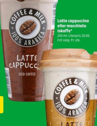 Coop 365 Latte cappuccino eller macchiato iskaffe tilbud