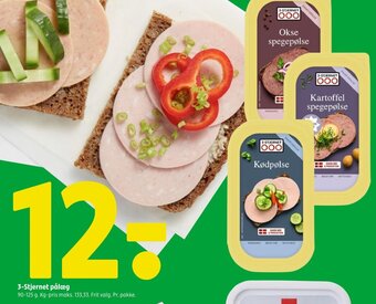 Coop 365 3-Stjernet pålæg tilbud