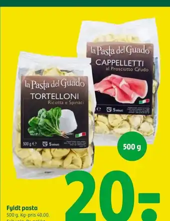Coop 365 Fyldt pasta 500 g tilbud
