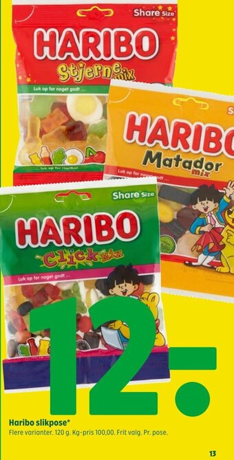 Coop 365 Haribo slikpose* tilbud