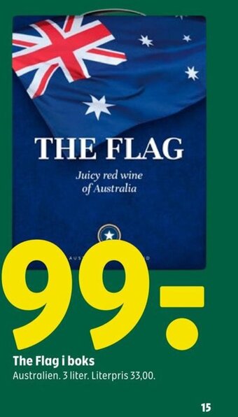 Coop 365 The Flag i boks Australien. 3 liter. tilbud