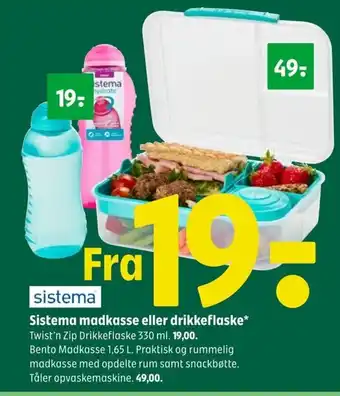 Coop 365 Sistema madkasse eller drikkeflaske tilbud