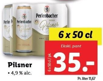 Lidl Pilsner tilbud