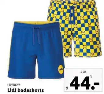 Lidl LIVERGYⓇ Lidl badeshorts tilbud