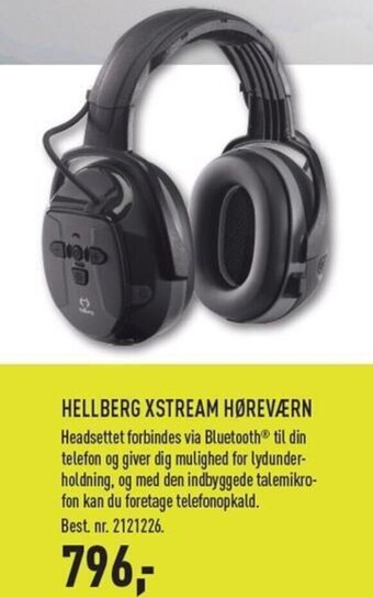 Johannes Fog HELLBERG XSTREAM HØREVÆRN tilbud