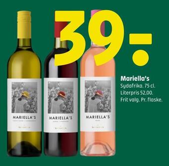 Coop 365 Mariella's tilbud