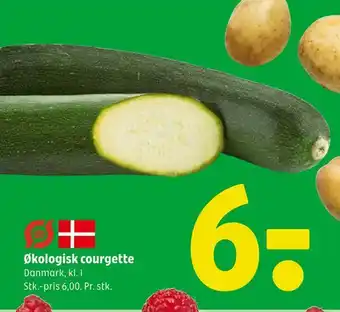 Økologisk courgette