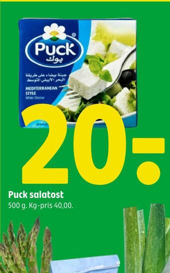 Coop 365 Puck salatost tilbud