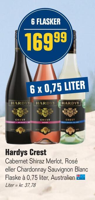Otto Duborg Hardys crest tilbud