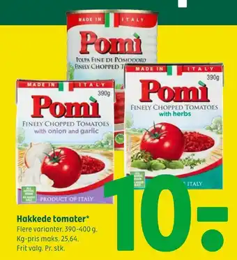 Coop 365 Hakkede tomater tilbud