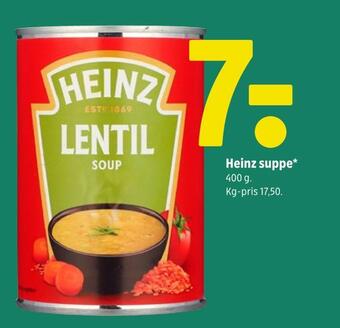 Coop 365 Heinz suppe tilbud