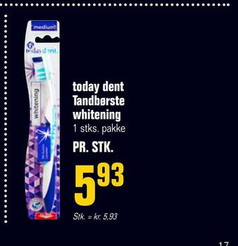 Otto Duborg Today dent tandbørste whitening tilbud