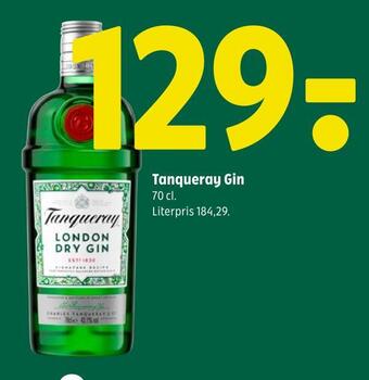Coop 365 Tanqueray gin tilbud