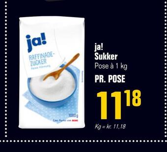 Otto Duborg Ja! sukker tilbud
