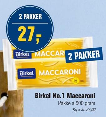 Otto Duborg Birkel no.1 maccaroni tilbud