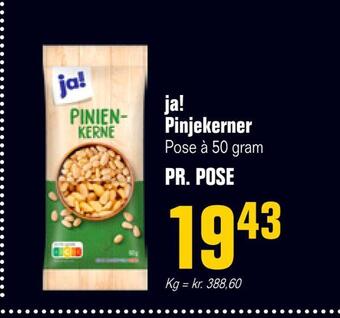 Otto Duborg Ja! pinjekerner tilbud