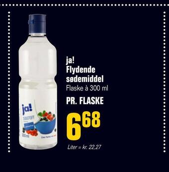 Otto Duborg Ja! flydende sødemiddel tilbud